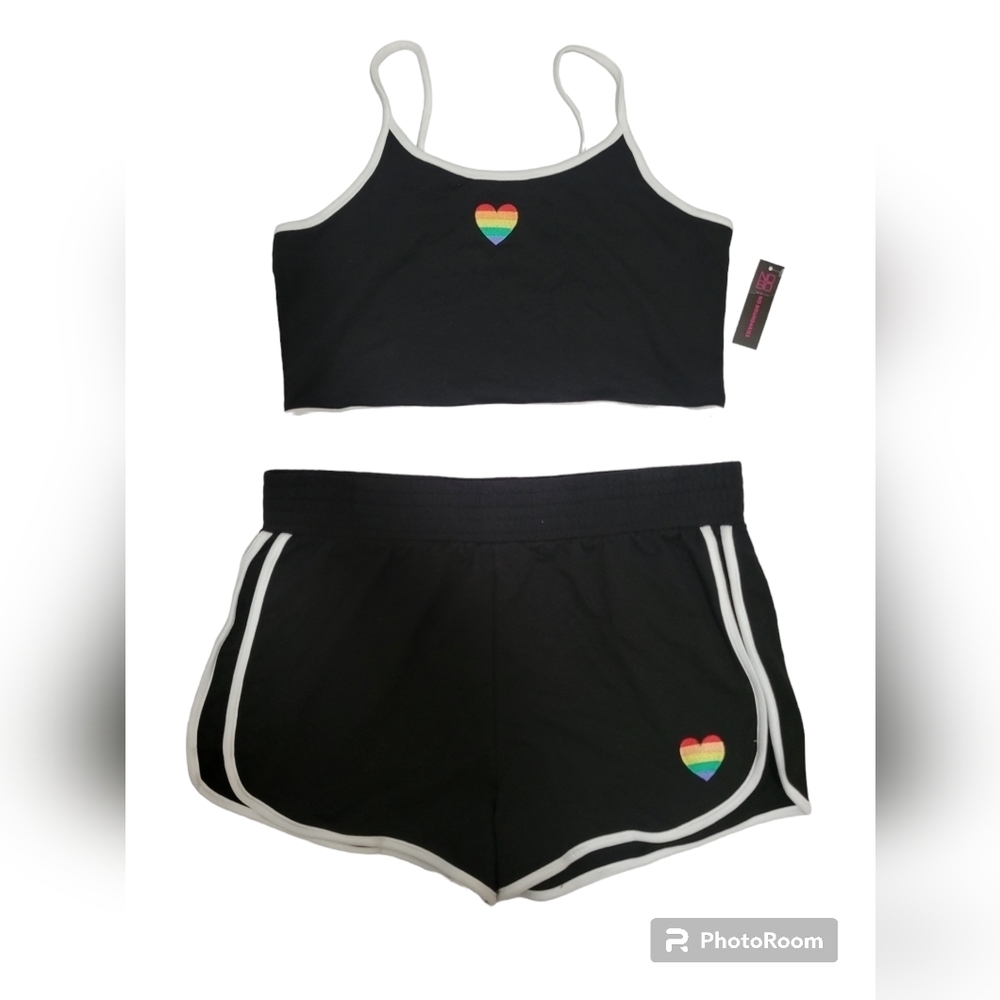 NOBO 2pc. Black Juniors Summer Set